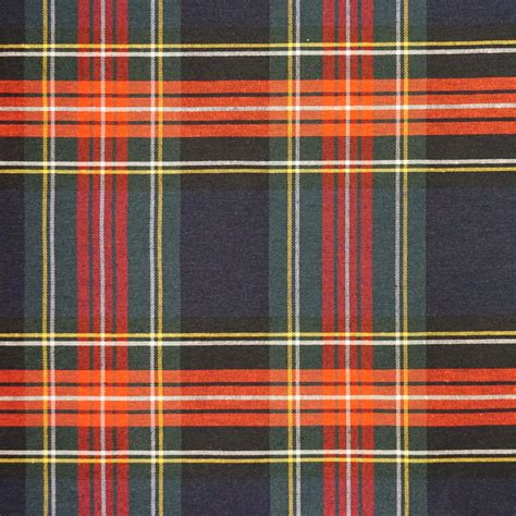 Yarn Dyed Plaid Canvas Blue Plaid Large Scale Gala Fabrics