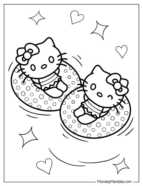 Dibujos De Hello Kitty Pdf Para Colorear Vsun