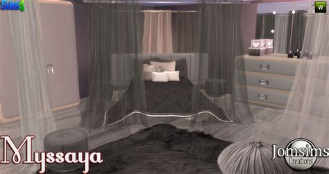 Sims 4 Ccs The Best Bedroom By Jomsims