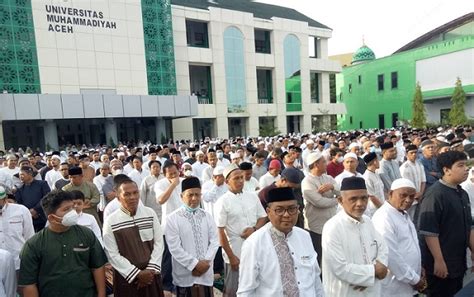 Sejumlah Masjid Muhammadiyah Di Bireuen Shalat Idul Adha Hari Rabu