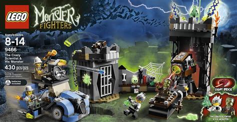 Lego Monster Fighters The Crazy Scientist And His Monster 9466 Amazon