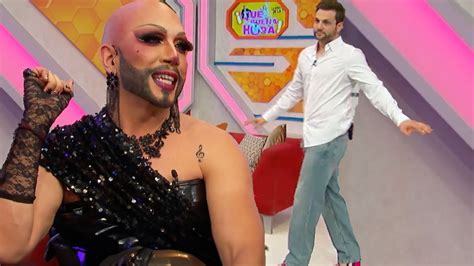 Drag Queen le enseña a Nicola Porcella a usar tacones con estilo