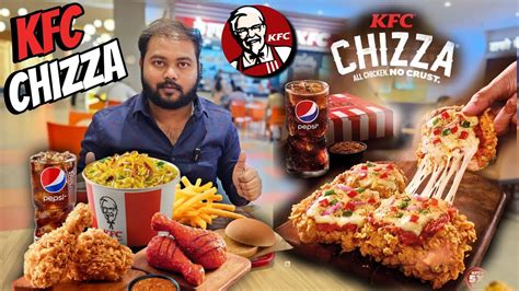 KFC CHIZZA | All NEW KFC Chizza | Kfc New Chicken Bucket | KFC New Menu 😋 | KFC Offers | Kfc ...