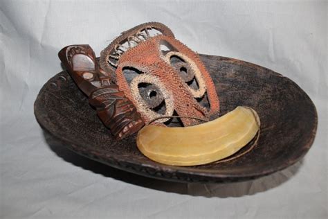 Boiken Bowl Kina Yams Mask Tiki Hardwood Yangoru Catawiki