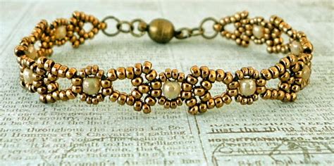 Linda S Crafty Inspirations Bracelet Of The Day Art Deco Chain Variation