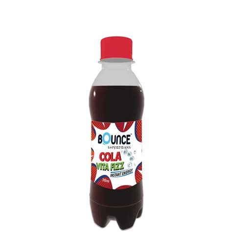 Black Bounce Cola Vitafizz Soft Drink Packaging Size 200ml Packaging