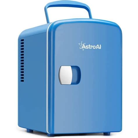 AstroAI Mini Frigo De Chambre 4 Litres 6 Canettes 330ml 12V 220V