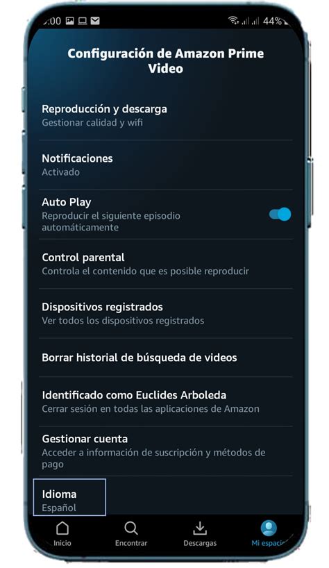 C Mo Cambiar El Idioma De Prime Video Tigo Pa