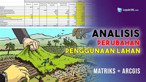 Menghitung Dan Analisis Perubahan Penggunaan Lahan YouTube