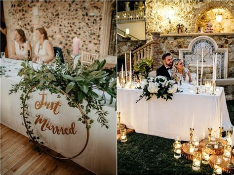 20 Wedding Sweetheart Table Ideas For Every Season Oh The Wedding Day