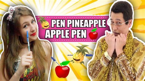 Ppap Pen Pineapple Apple Pen Youtube