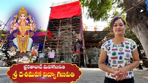 Khairatabad Ganesh Making Biggest Eco Friendly Ganpati Making