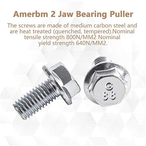 Amerbm Two Jaw Bearing Puller Remover 30mm 90mm Adjustable Puller