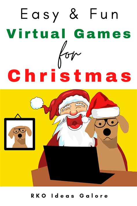 Three Fun Games For Your Virtual Christmas Party! | Fun games for kids, Christmas party games ...