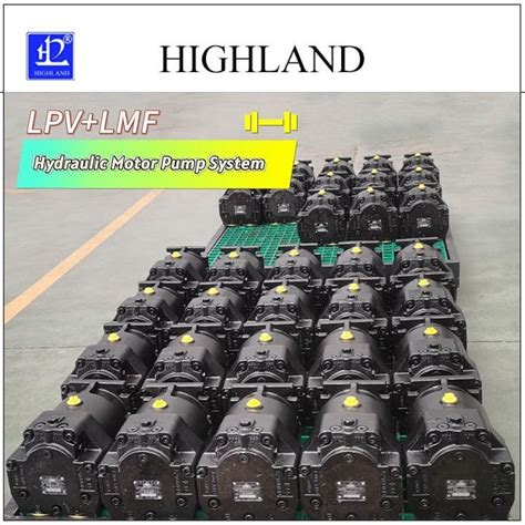 Efficient Silage Machine Hydraulic Pump Motor System Hpv Series