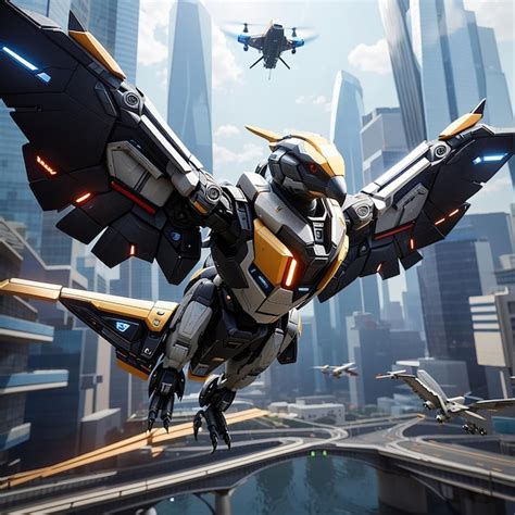 Premium AI Image | The Futuristic Elite Fighter Jet Drones in a Soaring ...