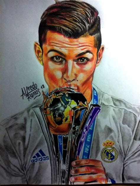 Como Dibujar A Cristiano Ronaldo Drawing Cristiano Ronaldo