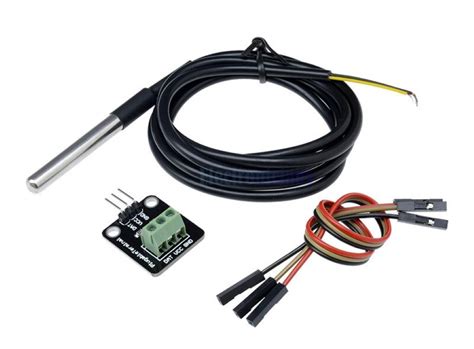 DS18B20 Temperature Sensor Module Kit With Waterproof Stainless Steel