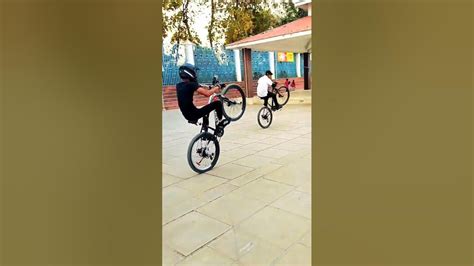 Cycle Wheelie Stunt 🔥🔥cycle Cycling Cyclestunt Youtube