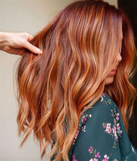 Hair Goals Sun Kissed For Summer Bangstyle Ginger Hair Color Red Hair Color Shades Hair