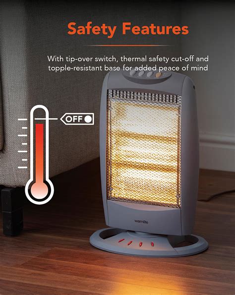 Warmlite W Halogen Heater Premier Man