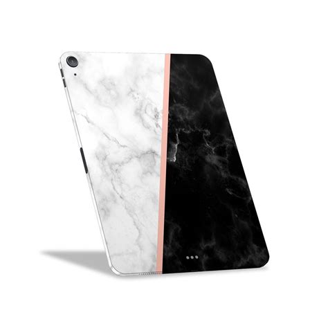 Black White Marble IPad Air 4th Gen Skin KO Custom Creations