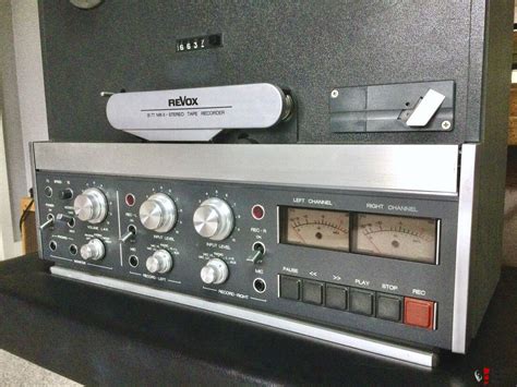 Revox B77 Mk II High Speed Half Track Recapped W Pause Module Photo