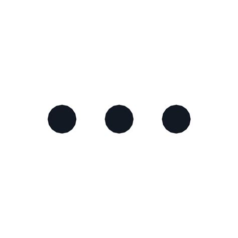 Ellipsis Horizontal Vector Svg Icon Svg Repo