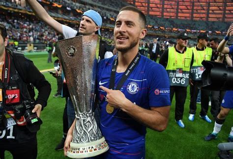 Europa League Final Hazard Gets The Perfect Farewell Gift As