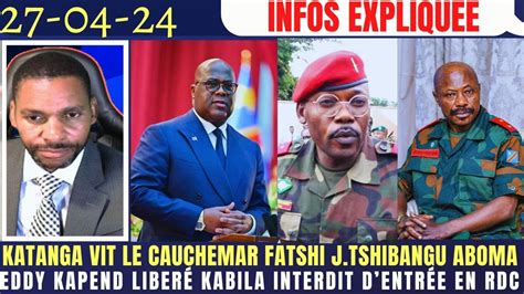 Fatshi Atindi J Tshibangu Aboma Ba Katangais E Kapend Liber J Kabila