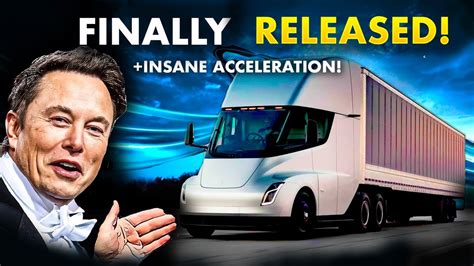 Elon Musks Tesla Semi Truck Finally Released To The Market Iphone Wired