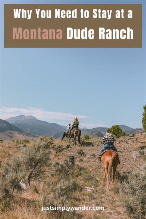 What it's Like to Stay at a Montana Dude Ranch | Simply Wander