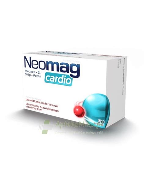 Neomag Cardio 50 Tabletek Cena Aptekamika Pl