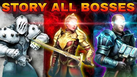 Shadow Fight Arena Story All Bosses Chapter 1 2 3 Ironclad Sarge