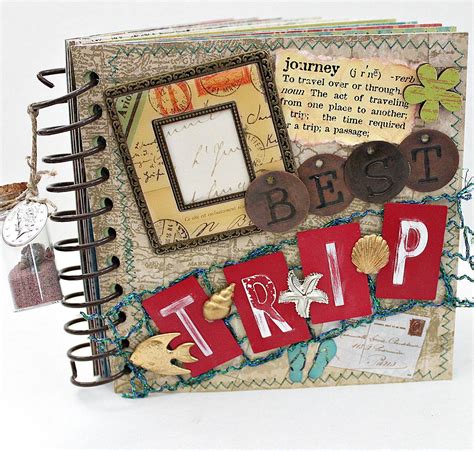 Best Trip A Z Travel Vacation Scrapbook Photo Album Etsy Vacation