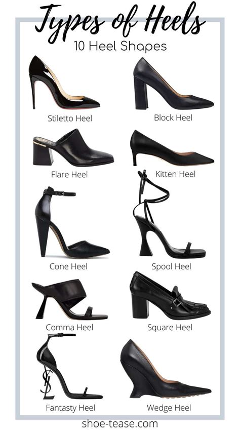 Different Types Of Heels For Women The Ultimate Guide To Heel Styles High Heels Outfit