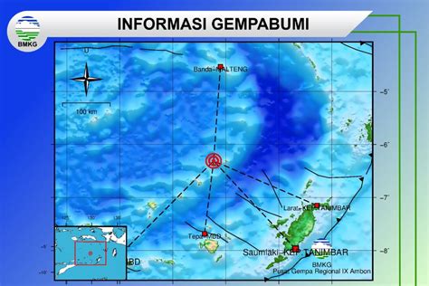 Gempa Magnitudo 7 2 Guncang Tepa MBD Dirasakan Hingga Ambon ANTARA News