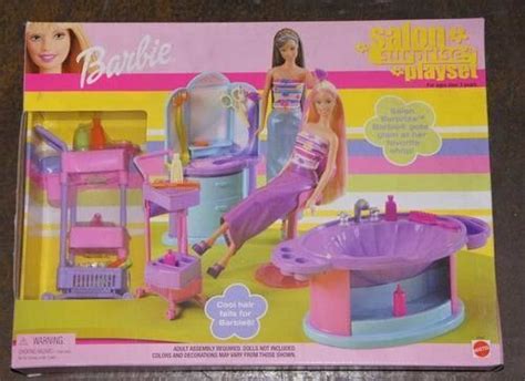 2001 Salon Surprise Teresa Barbie Doll And Accessory Set Ebay Barbie Salon Barbie Barbie