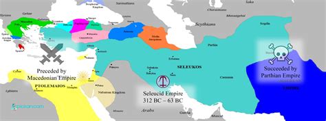 Seleucid Empire - Division Of Alexander's Conquests By His Successors ...