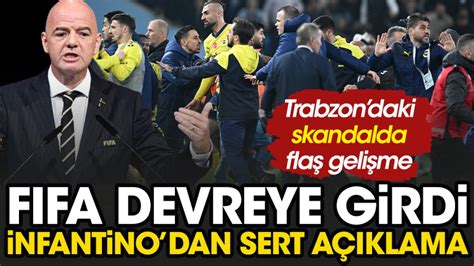 Son dakika FIFA dan Trabzonspor Fenerbahçe açıklaması