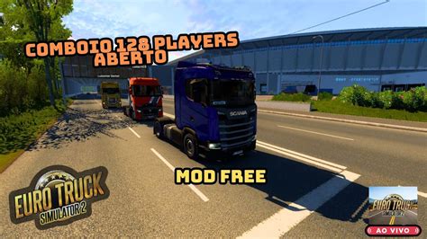 Live Onjogando Euro Truck Simulator Comboio Players Mapa