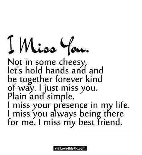 I Miss You I Miss My Best Friend Pictures Photos And Images For