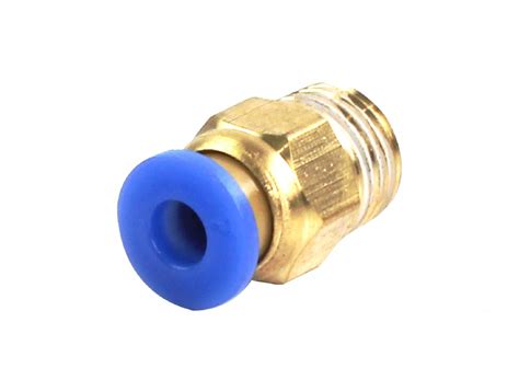 Conector Reto Pneumático 4mm x Rosca Macho 3 8 Usinainfo