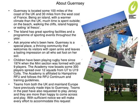 PPT - Visiting Guernsey Rugby Tours PowerPoint Presentation, free ...