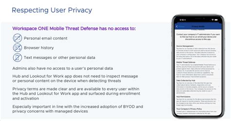 Vmware Workspace One Mobile Threat Defense Cybersecurity Excellence