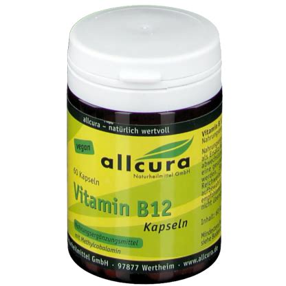 Allcura Vitamin B 12 Kapseln 60 Stück