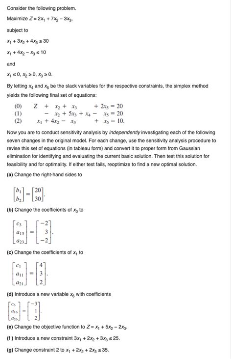 Solved Consider The Following Problem Maximize Z 2x1 7x2