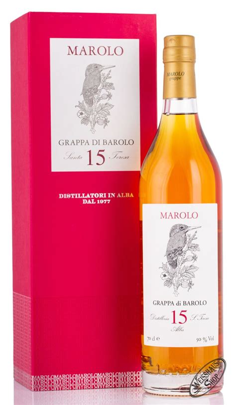 Marolo Grappa Barolo Invecchiato A 15 Anni 50 Vol 0 70l Weisshaus Shop