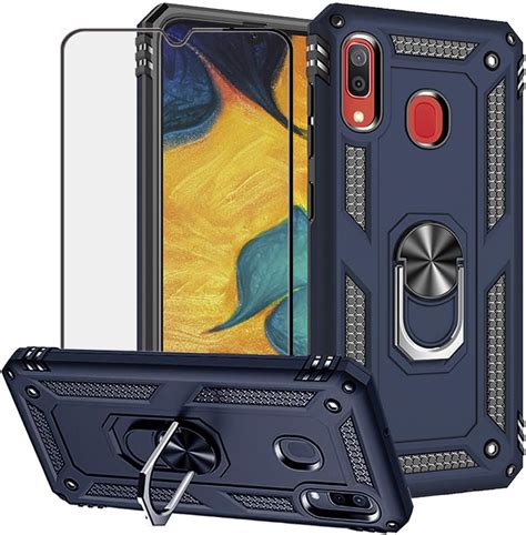 BestShare Funda Para Samsung Galaxy A30 A20 Case Con Protector De