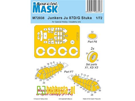 Junkers Ju 87d G Stuka For Special Hobby Academy Kits